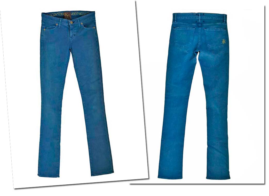 Rich and skinny jeans sale Item has been added to cart and will be reserved for 30 minutes. After that time, item will remain in your cart, but availability cannot be guaranteed. Coated denim puts a sleek sheen on these slim Rich & Skinny jeans. Faux front pockets and patch back pockets. Single-button closure and zip fly.
